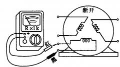 电机断路怎么检查，定子绕组短路断路检查