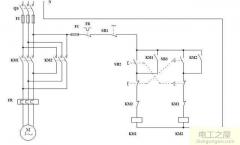 电机的正反转控制电路，电机正反转电路接线图